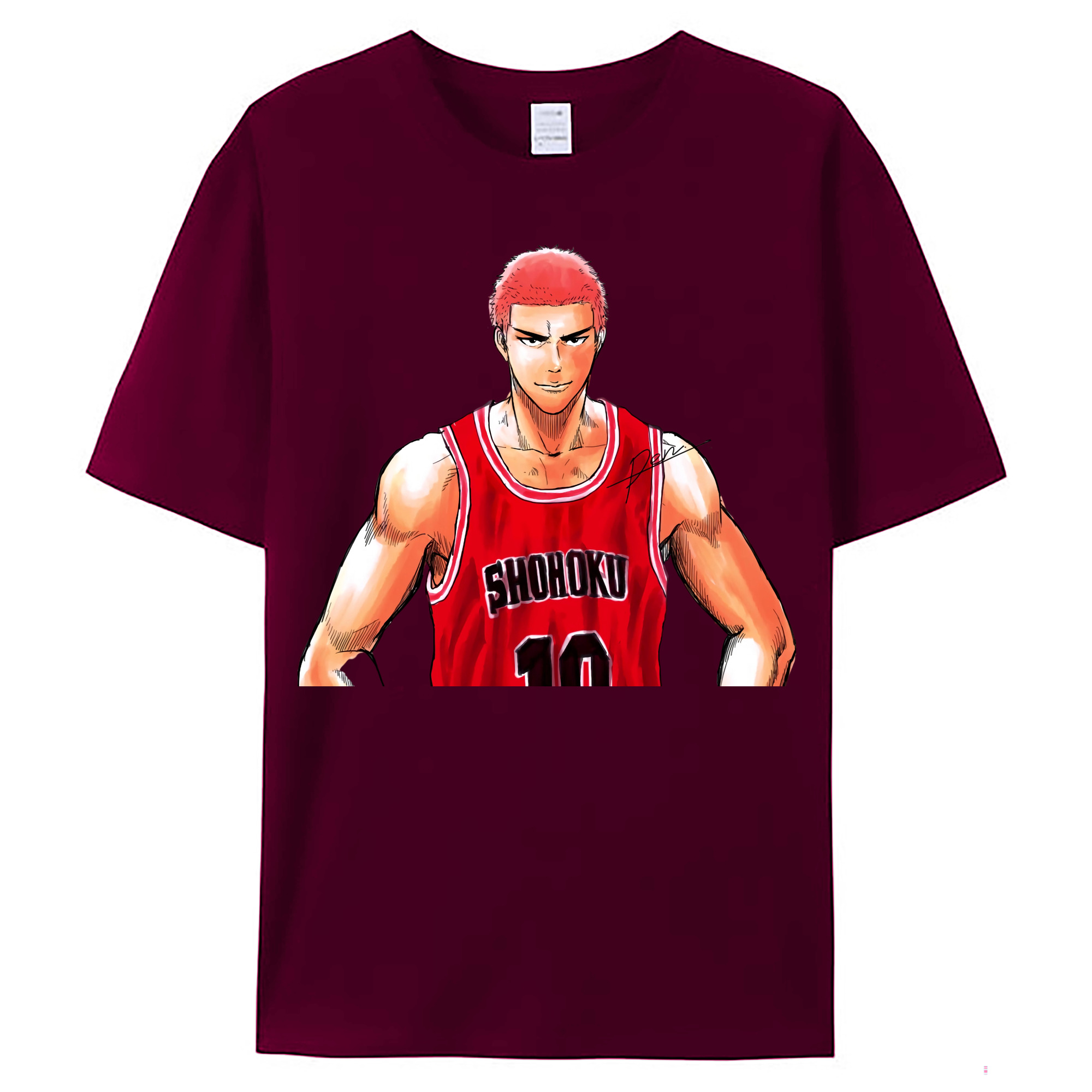 （画像用） SLAM DUNK／スラムダンク レディースカジュアルプリントTシャツ（綿100％）